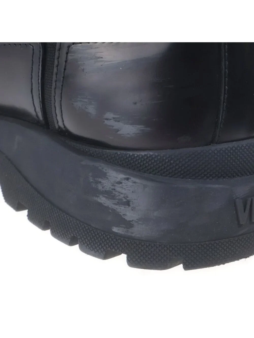 Versace Medusa Logo Side Gore Boots Chelsea Black